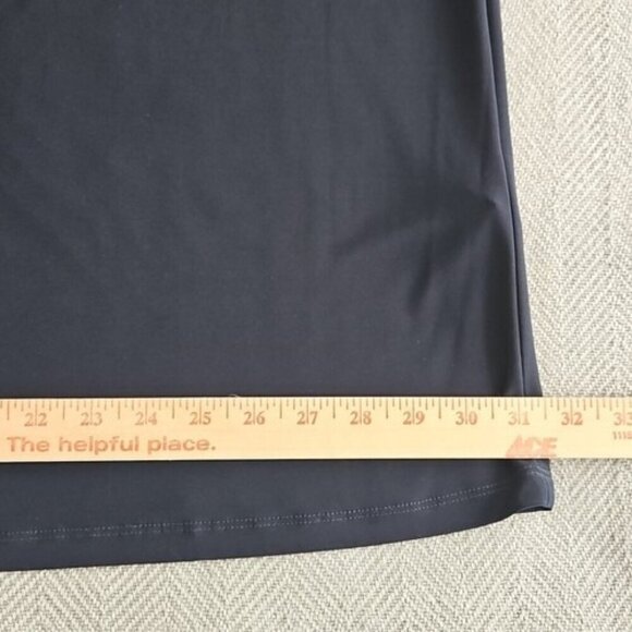 R&M Richards Woman 2 Piece Dress Suit Navy with Blue Embellishments Quiet Luxury - Picture 10 of 16